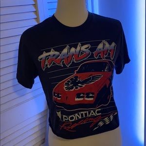 Trans Am General Motors Vintage Design crop top